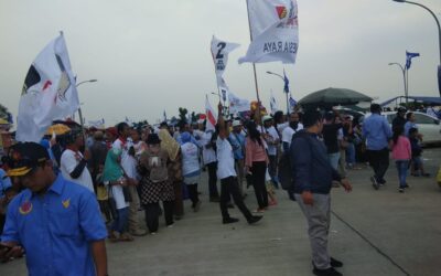 Ratusan Anak-Anak Hadir di Kampanye Terbuka Capres 02